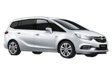 Car Hire Leatherhead - Vauxhall Zafira 7-Seater - Minibus hire Leatherhead